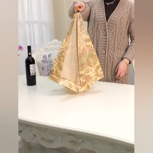 Tudung Saji Lipat Penutup Makanan/Tudung Saji Lipat Renda Payet Cantik/Penutup Makanan Diameter 80cm