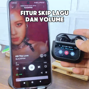 VICLOOK COD TWS YX30 Touch Screen Earphone Bluetooth V5.4 ANC Noise Reduction LED Display Headphone