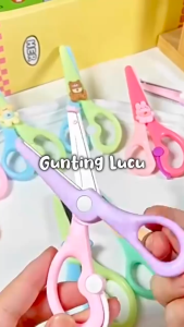 Zaman Now - Gunting Sekolah Boneka Lucu / DIY Motif Portable