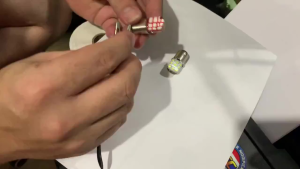 LAMPU STOP REM KAKI 2 JELLY 18LED 24VOLT FLASH/KEDIP