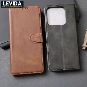 Leather Case Flip Realme C65 Realme C67 Realme C63 Realme C61 Flip Cover Kulit Sarung Buku