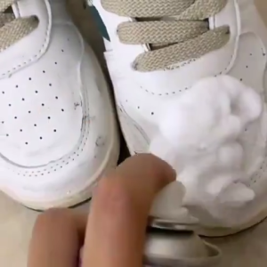 No need to clean once wiping white shoes cleaner 360ml cleaning magic shoe powder powerful decontamination no yellowing deodorant white shoes whitening agent no damage to the upper shoes cleaning foam dry cleaning agent