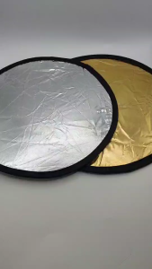 แผ่นรีเฟล็กซ์ สะท้อนแสง แผ่นสะท้อนแสงถ่ายภาพ 30/60/80cm ใช้สะท้อนแสงเพิ่มมิติให้กับภาพหรือวีดีโอ