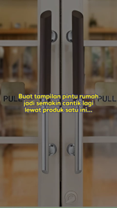 Zehn Pull Gagang Pintu Motif Kayu ZN-PH-W298 3.2X45X30 Cm
