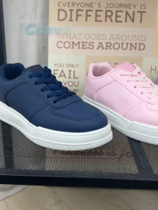 Vicsonz Kasut Wanita Womens Shoe Sneakers V69021 / V69022 / V69023 Warna Biru/Merah Jambu/Ungu (Navy/Pink/Purple)