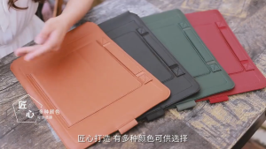 Macbook Air 13 M3 Chip 2024 - A3113 Pouch Sleeve Tas Standing Case Leather Free Pouch Anti Air Mouse Pad Bag Cover Pelindung Tablet Portabel