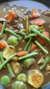 พริกแกงคั่วพริก/ไตปลา ขนาด400กรัม (จะโหรม)