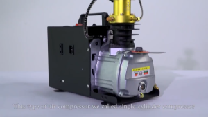 【1 year warranty】Tuxing TXES031 4500psi 300bar 30MPa Dual Cylinder Adjustable High Pressure Air Compressor