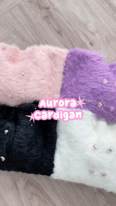 LYCLOTH | AURORA CARDIGAN | CARDIGAN RAJUT WANITA PREMIUM FURY KNIT