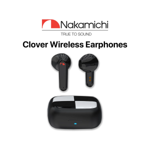 Nakamichi Clover TWS True Wireless Earphone Touch Control Bluetooth V5.3 Sweat Resistance Noise Reduction Fast Charge