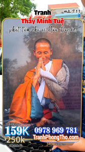Tranh treo tường thầy THÍCH MINH TUỆ 11