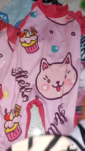 SIBAD Baju Renang Anak Perempuan Cewek Unicorn Putih Pink Umur 1-10 Tahun
