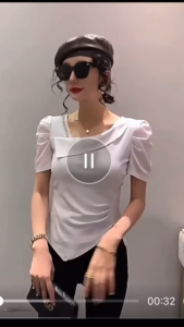 B147 Atasan Wanita Ungu Import Premium New Blouse