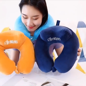 U-shaped pillow neck pillow travel U-shaped cervical pillow airplane sleeping neck car portable headrest D-90A