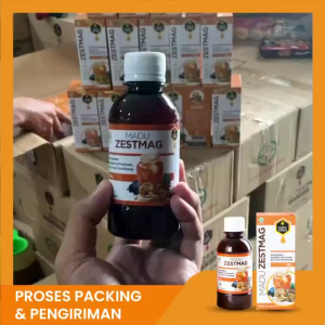 MADU ZESTMAG Madu Herbal Alami Obat Maag Menurunkan Asam Lambung Ampuh AMAN HALAL ORIGINAL BPOM