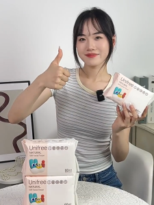 Unifree ผ้าขนหนูใบหน้าทิ้งเด็กอ่อนผ้าฝ้ายเนื้อเยื่อทำความสะอาดผ้าเช็ดตัว Remover แต่งหน้า