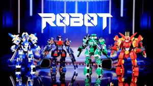 Mainan Anak Robot Block Mecha