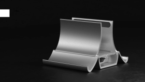 Vertical Laptop Stand Gravity Locking Stand Desktop Storage Phone Tablet Holder