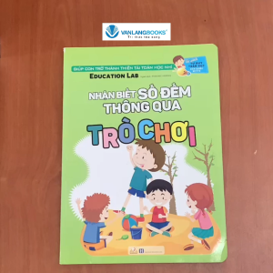 Sách - Tư Duy Toán Học Hàn Quốc - Nhận Biết Số Đếm Thông Qua Trò Chơi-Vanlangbooks
