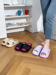 Size 35-40 5cm Women's Fashion Slippers: Home Anti-slip External Wearing Thick Sole Shoes EVA Slipper