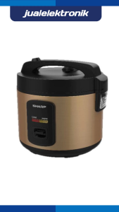 Sharp KSG18MHBZ Rice Cooker 1.8 Liter 400 Watt Desain Bronze