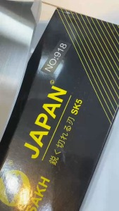 Dao Chặt Xương ASAHI JAPAN Thép SK5 Không Gỉ Dao Chặt Thịt Nặng Tay Sắc Bén Cán Gỗ Chắc Chắn Dao Bếp Đa Năng