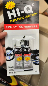 PLASTIC STEEL HI-Q 48 GRAM LEM EPOXY LEM BESI SERBA GUNA