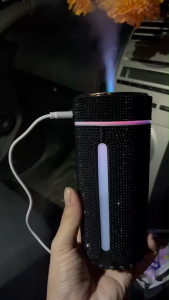 เครื่องฟอกอากาศ สเปรย์รน้ำมันหอมระเหยเพชร Aromatherapy Humidifier หลากสี