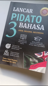 Buku LANCAR PIDATO 3 BAHASA : ARAB INGGRIS INDONESIA - Anak Hebat Indonesia