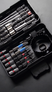 Mata Obeng Bor Set 27Pcs Drill Bit Screwdiwer Magnet Multifungsi Bor Dan Socket - 6757