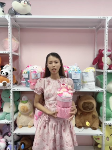 (tặng túi noel và đèn) Bó hoa gấu bông siêu dễ thương .quà noel. sinh nhật cho người thương