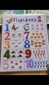 laminated learning materials/ educational charts for kids