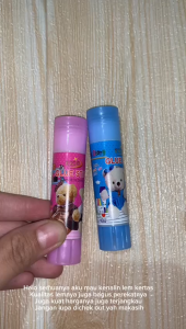 Lem Kertas Glue Stik Fancy Batang Stick 10 Gram Gr Murah Serbaguna