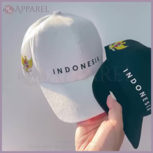 Topi Baseball Bordir Garuda Indonesia Korean Style INDONESIA GARUDA PANCASILA Putra Putri Anak Tanggung Dan Dewasa Premium
