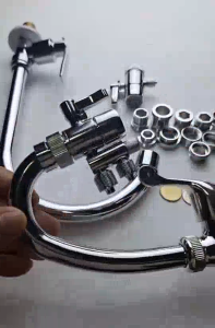 หัวแปลงก๊อกน้ำ ข้อต่อแปลงเกลียว ข้อต่อ อุปกรณ์เสริมสำหรับก๊อกน้ำ