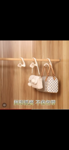 Bag hanger hook Acrylic Handbag Rack Wont Let Bags Deformed Arch hook organizer for bags/belt hanger Multipurpose