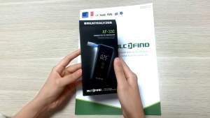 Máy đo nồng độ cồn Alcofind AF-33C tặng kèm đầu thổi bảo hành 12 tháng