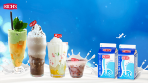 KEM BÉO RICHS LÙN 1 THÙNG 500G ( GIÁ SỈ ) - HÀNG CHÍNH HÃNG - KEM PHA CHẾ CAO CẤP