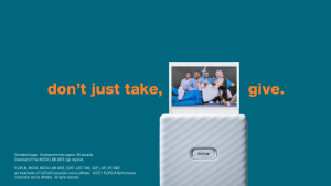 Fujifilm Instax Link Wide Printer Prints 3”X 5” Photos