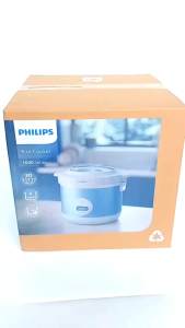 Diskon Extra Philips Rice Cooker 1000 Series HD3003 1.8 Liter - Garansi Resmi Philips 2 tahun Panci Silver
