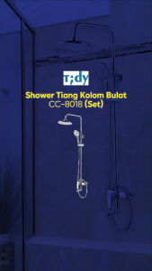 Tidy Shower Tiang Kolom Bulat CC-8018 (Set)