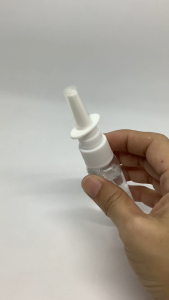 100ml SP05 20R Spray Mist Square PET Plastic Bottle Nasal