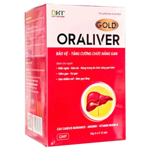 TPBVSK Tăng cường chức năng gan Oraliver Gold hộp 60 viên