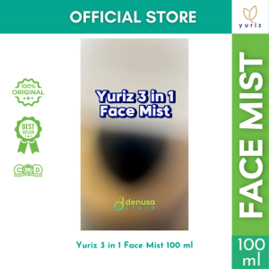 Yuriz 3 in 1 Face Mist 100 ml | Spray Refreshing Soothing Hydrating Aloe Vera Witch Hazel Rose Water