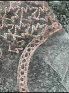 [PRE-ORDER] Semistitched Net With Chain Design Work Lengha (10-15days delivery)