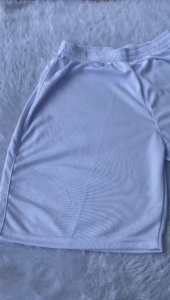 Celana Pendek DRY FIT POLOS PUTIH Pria Shortpants Santai Nyaman Tebal Polos PUTIH