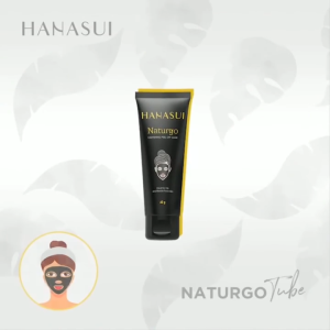 [TUBE ] HANASUI NATURGO TUBE BLACK MASK / NATURGO LIGHTENING PEEL OFF MASK