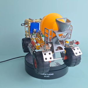 [PROMO] Mainan bongkar pasang DIY Metal Cement Mixer - Assembly Alloy cement Mixer 296 pcs usia 8 thn + SNI - die cast