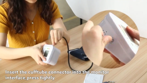 （With voice ）Blood Pressure Monitor Automatic Digital LCD Monitor Arm Blood Pressure Monitor BP Cuff Measuring Home Machine