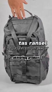 Tas Ransel Backpack Pria Tas Gendong Punggung Tactical Pria Cowok Akhtar LIbanon